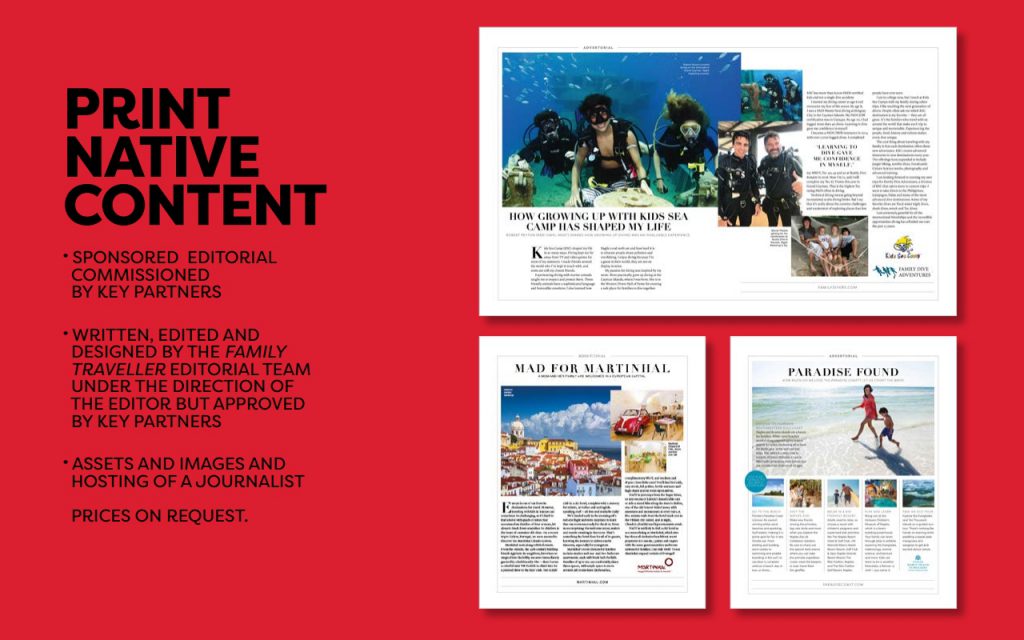Family Traveller - Print native Content